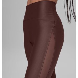 ALO Yoga Chocolate High-Waisted Leggings